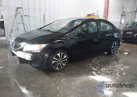 2013 Honda Civic Ex z USA, uszkodzony, nr VIN 19XFB2F83DE080890